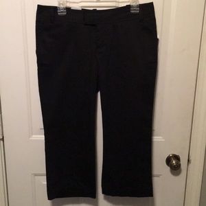 Mossimo cropped black pants